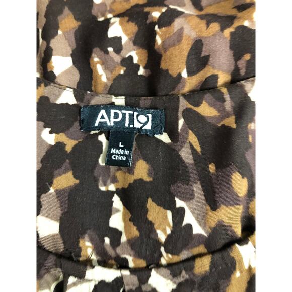 Apt. 9 Women Blouse Minimalist Mob Wife Embelished loose Sleeveless L Bella Swan - Picture 5 of 8